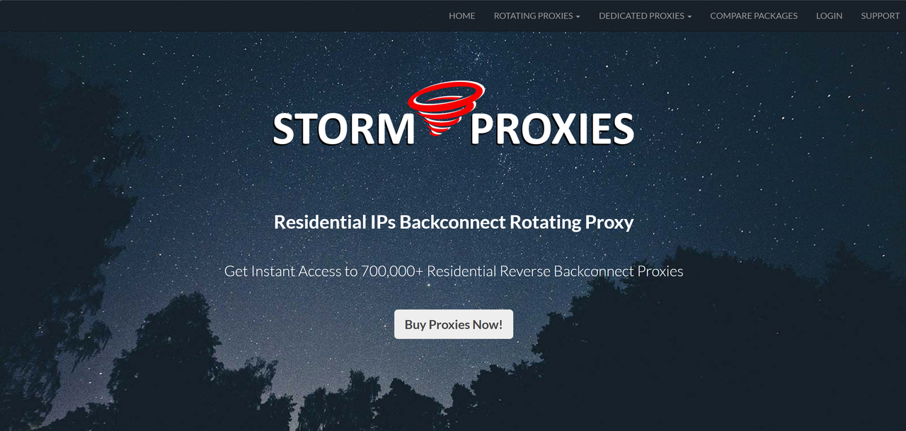 Storm Homepage