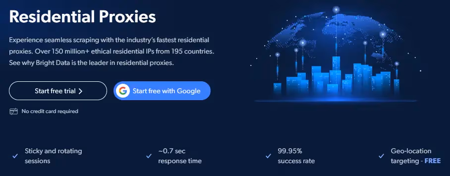 Bright Data Residential Proxies