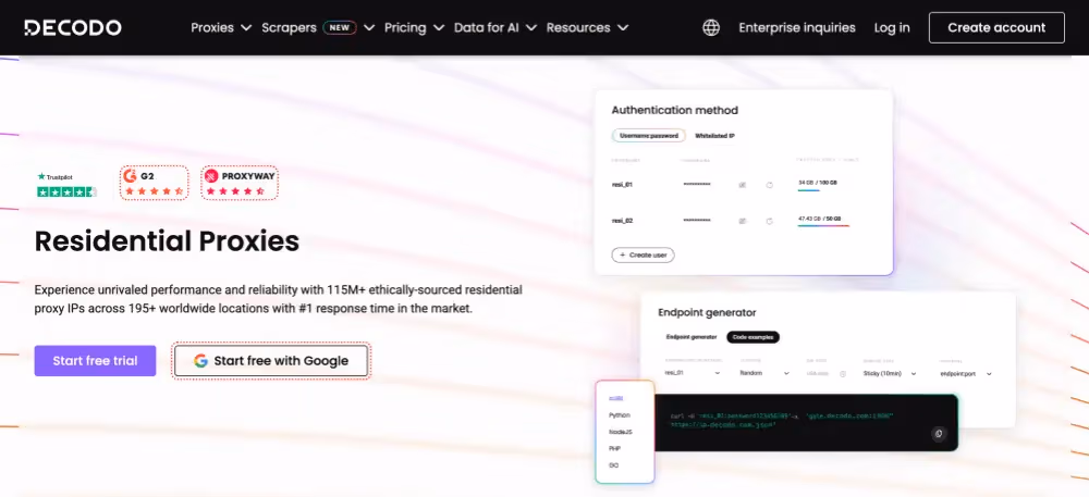Decodo Rotating Proxies