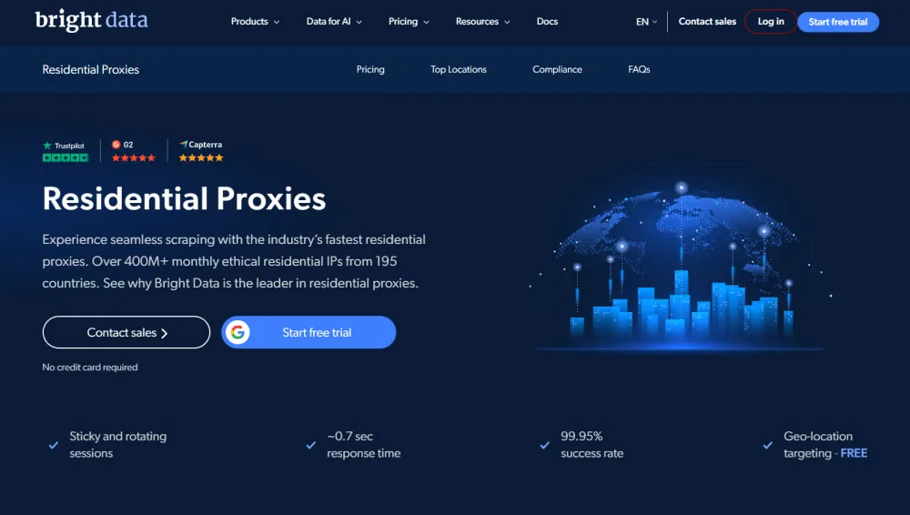 Bright Data Residential Proxies