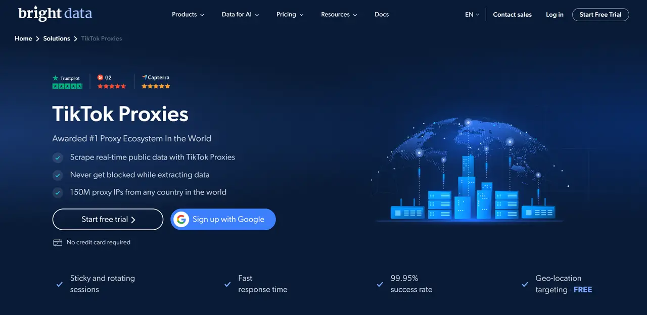 Bright Data TikTok Proxies