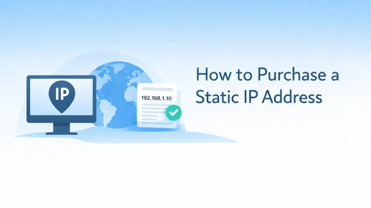 How To Purchase A Static IP Address