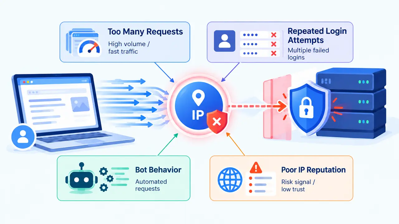Common Causes of IP Blocking