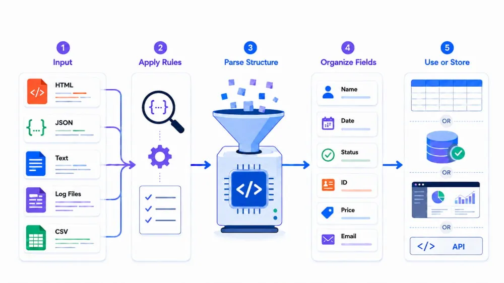 Data Parsing Workflow