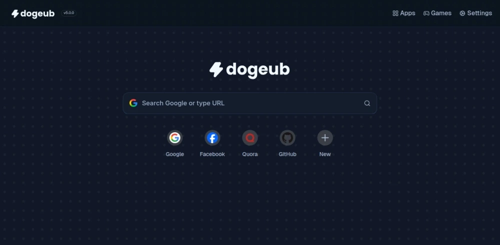 Dogeub Interface