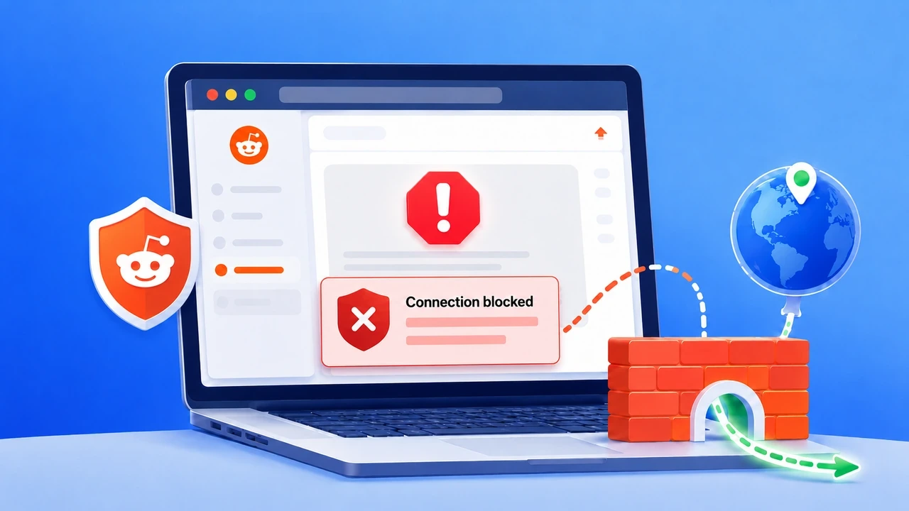 Fix Reddit IP Ban