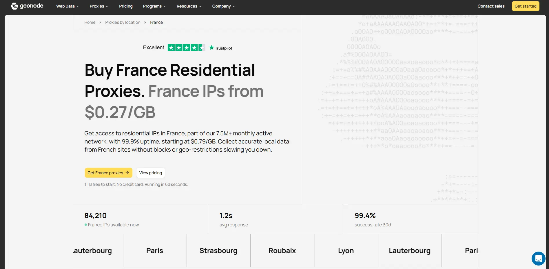 Geonode France Proxy