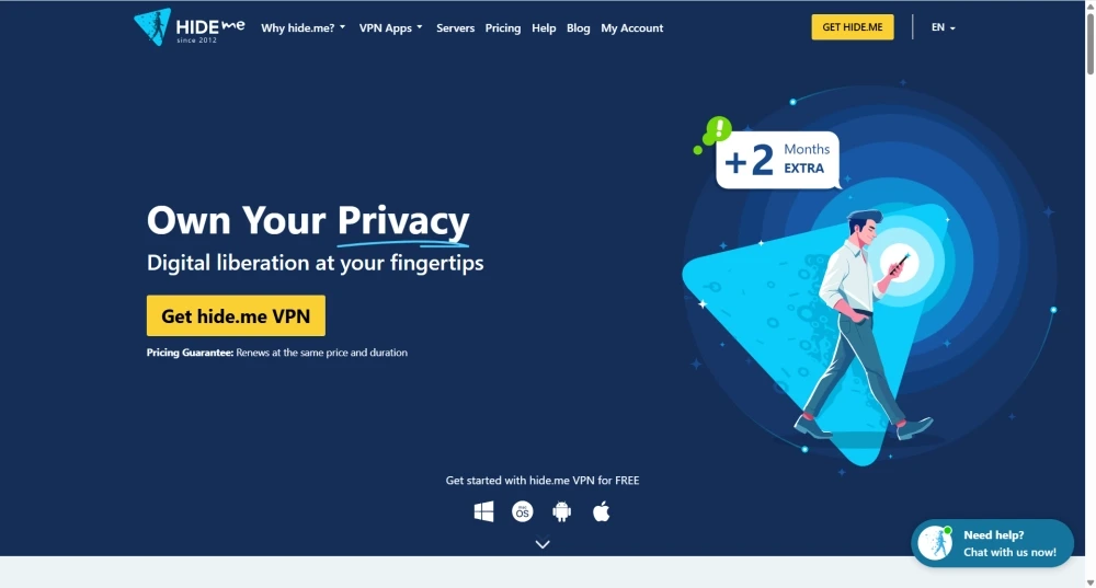 hide.me Web Proxy
