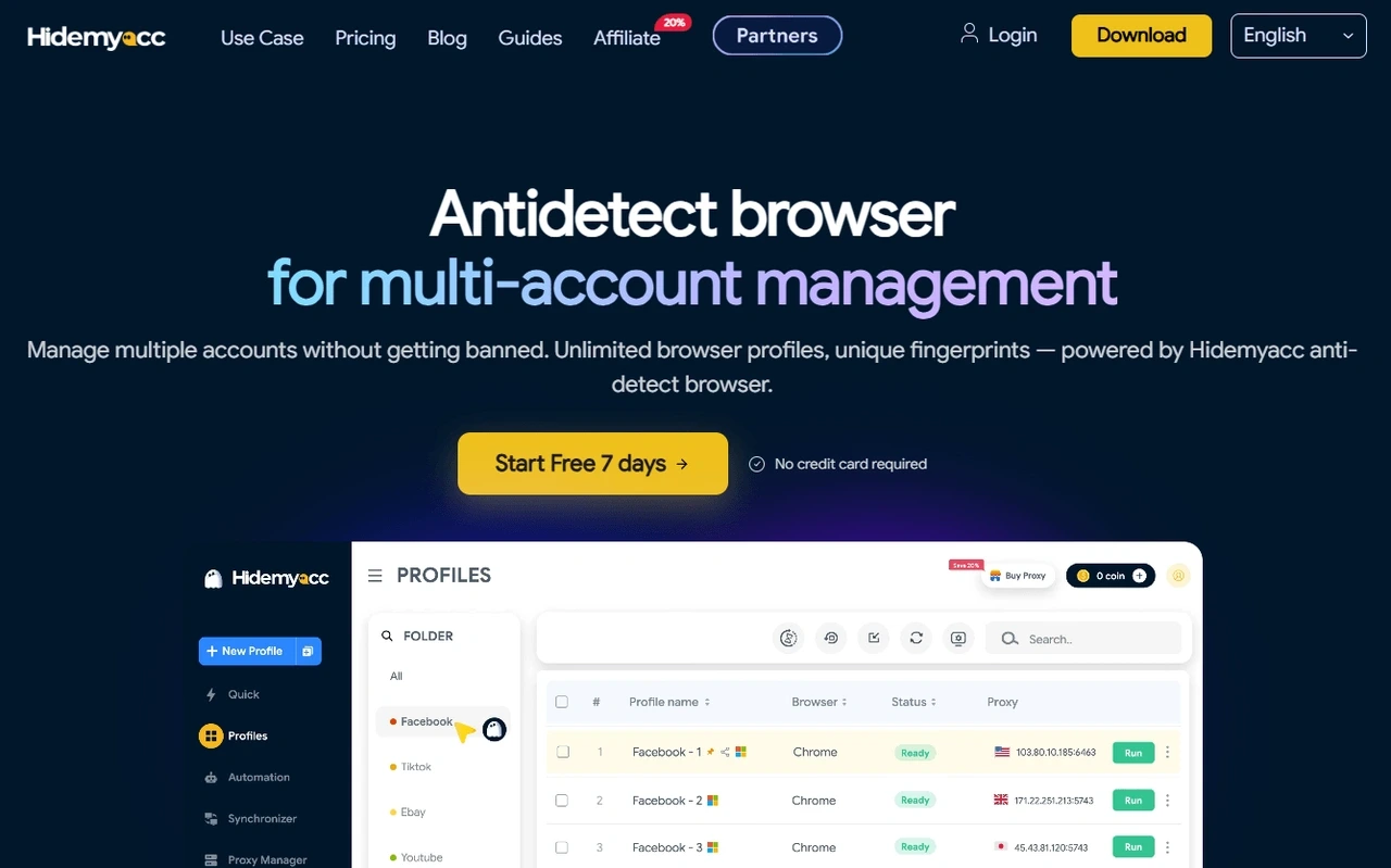 hidemyacc-interface Hidemyacc Interface