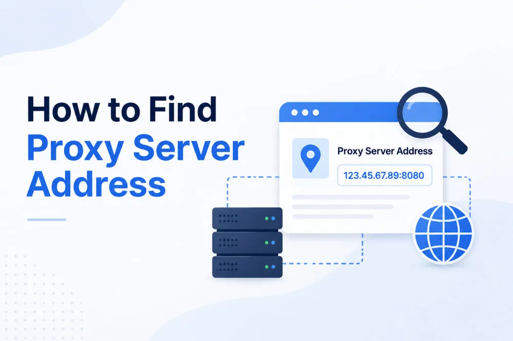 How to Find Proxy Server Address