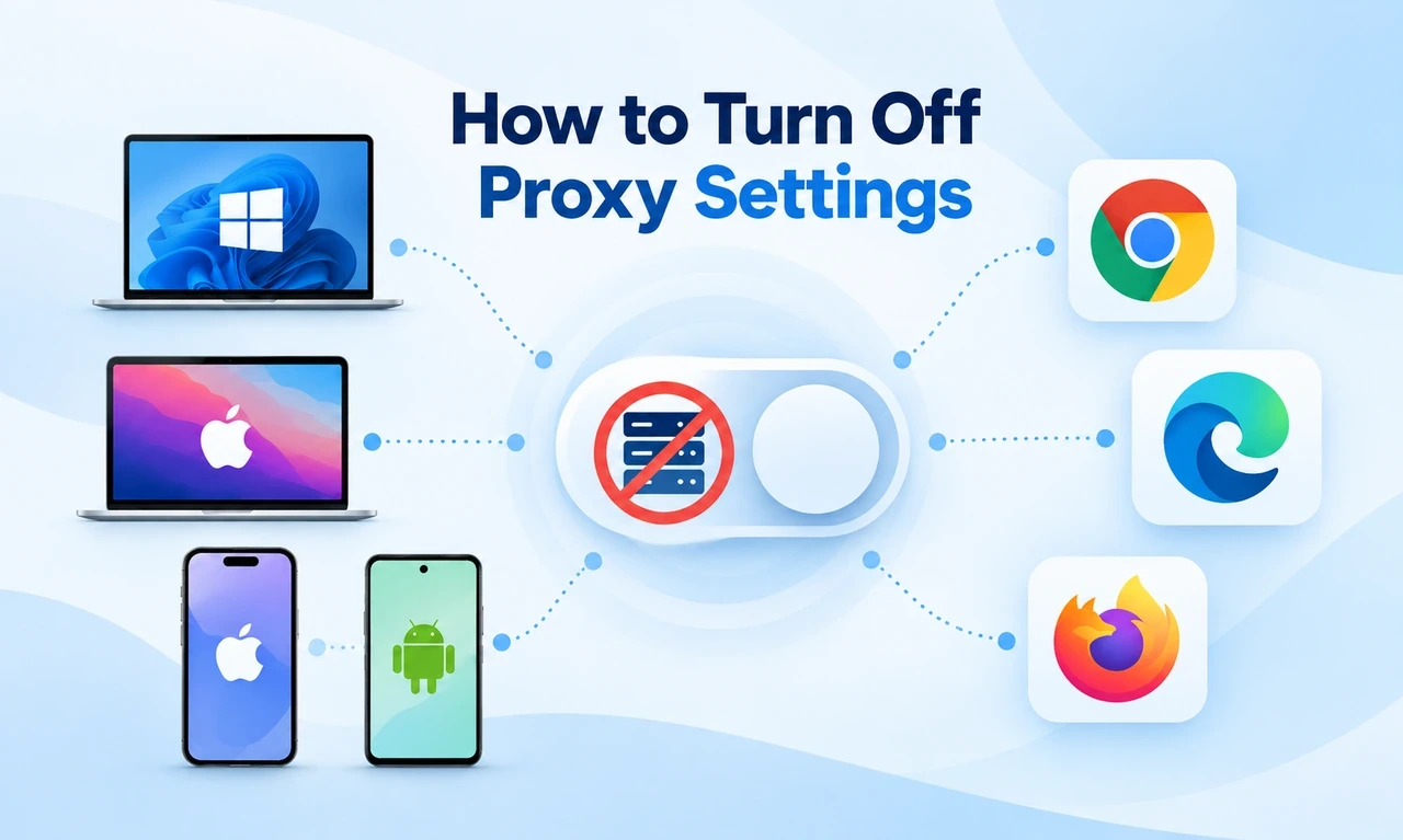 How to Turn Off Proxy Settings