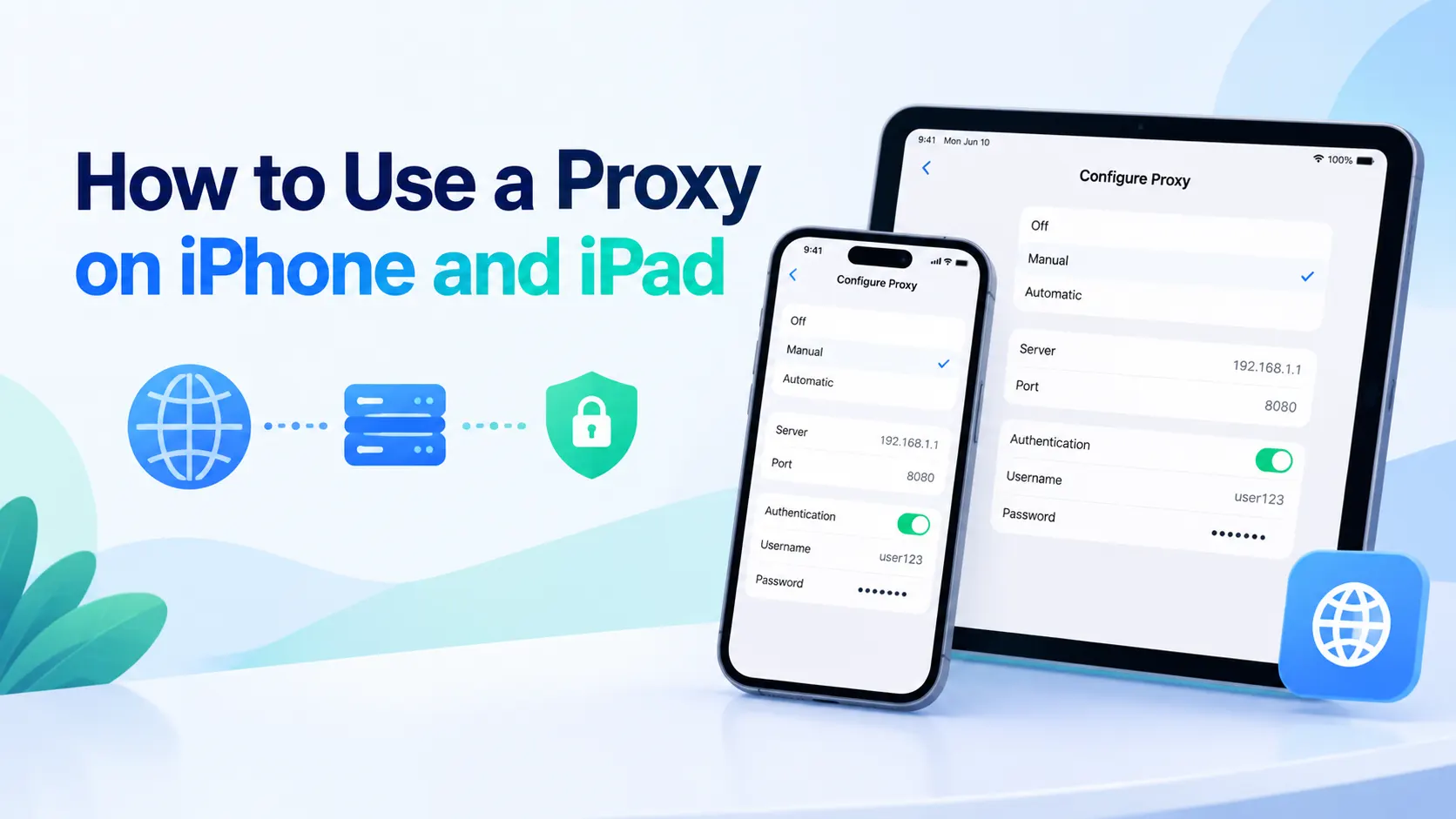 How to Use a Proxy on iPhone