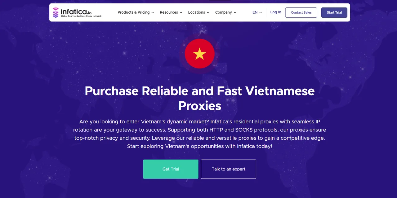 Infatica Vietnam Proxies