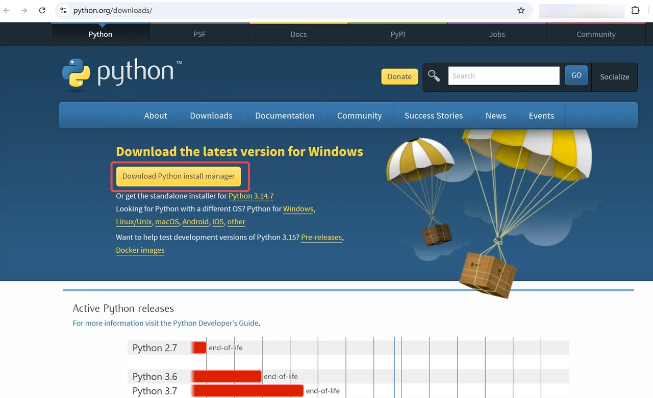 Install Python