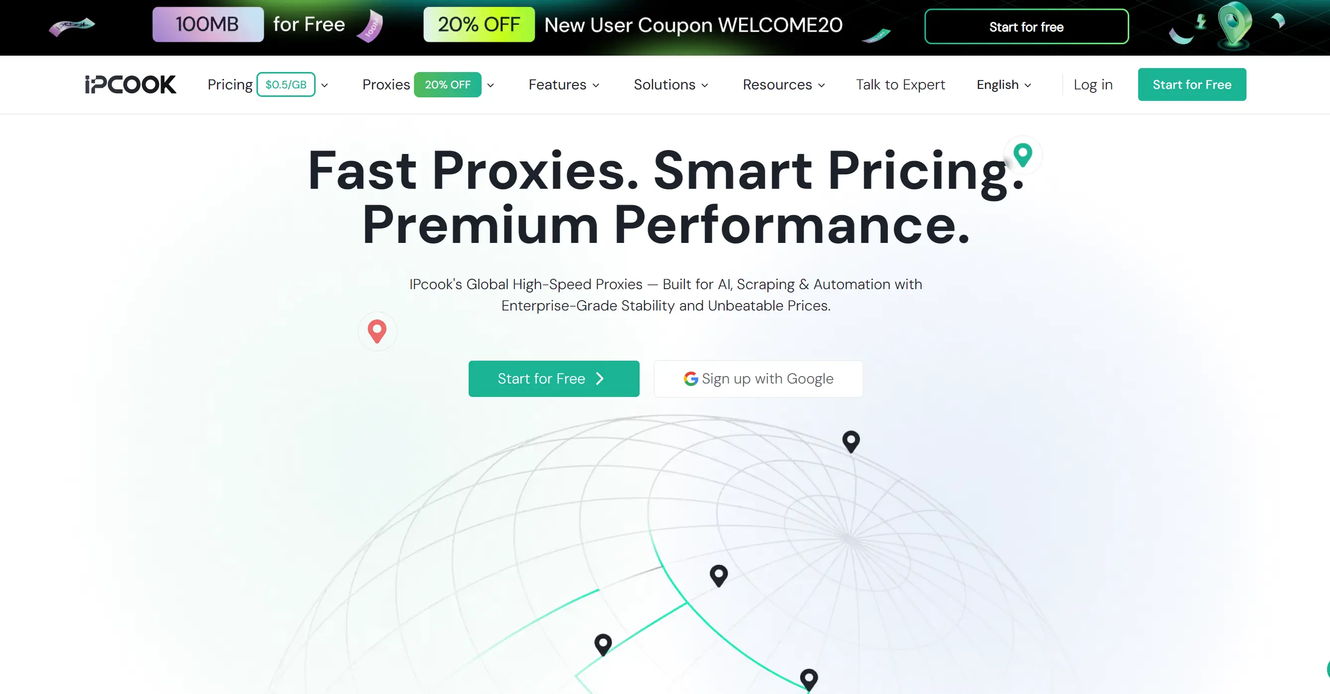 IPcook Proxy Service
