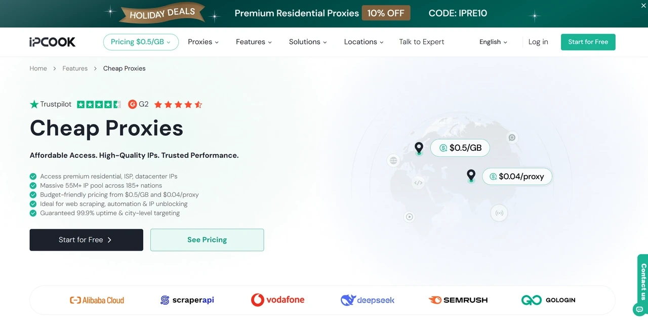 ipcook-proxy IPcook Proxy