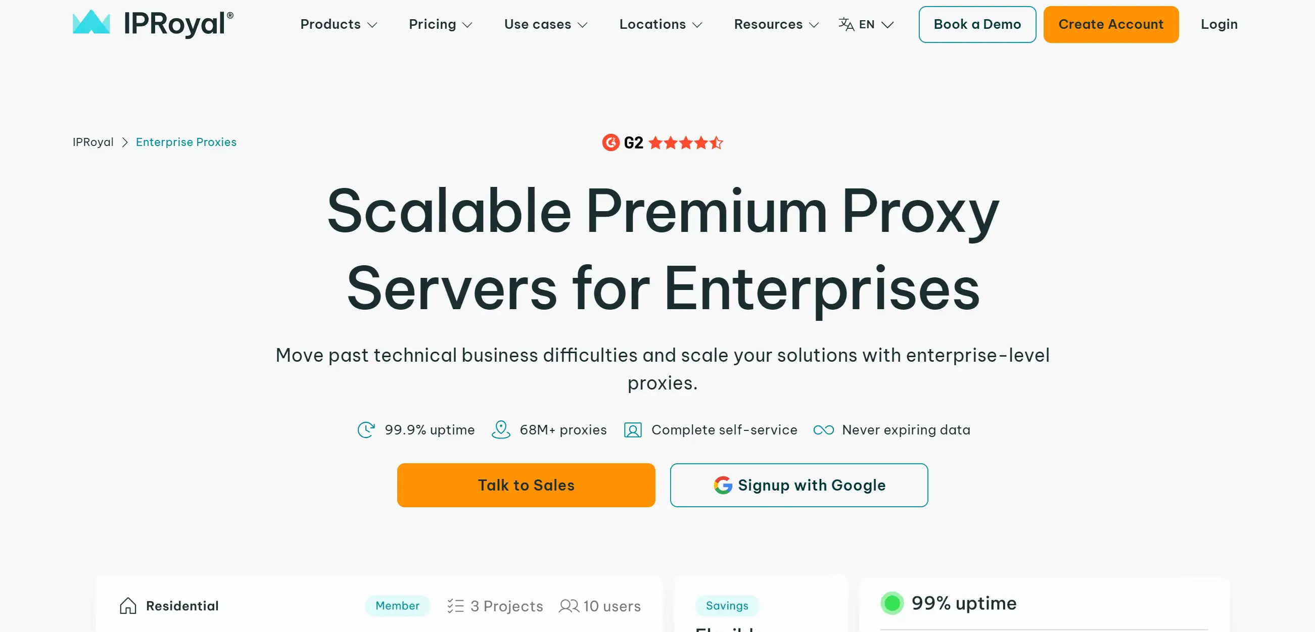 IPRoyal Enterprise Proxy