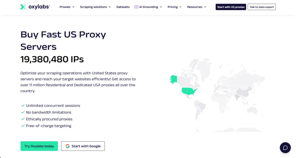 Oxylabs USA Proxies