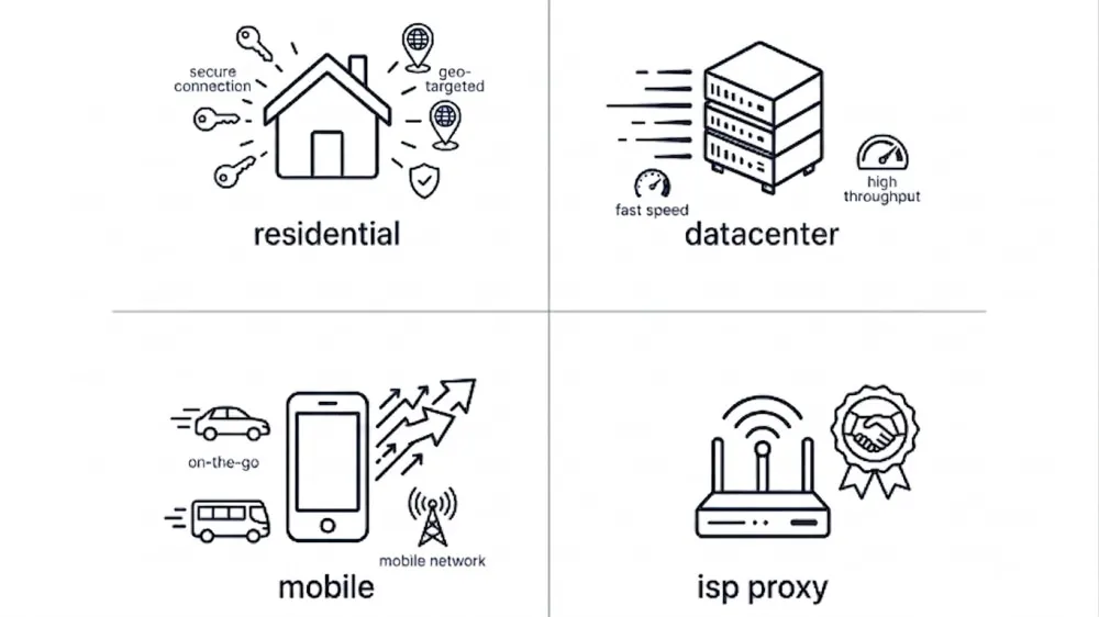 Proxy Types Based on IP Source