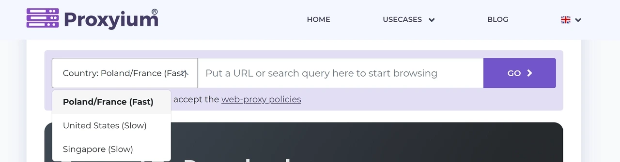 Proxyium Web Proxy