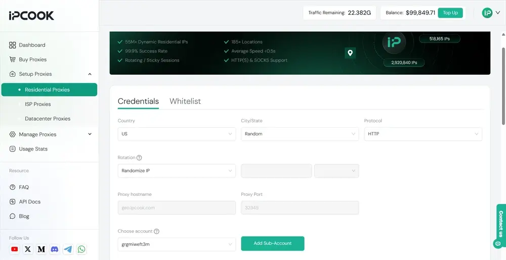 Reliable IPcook Proxies