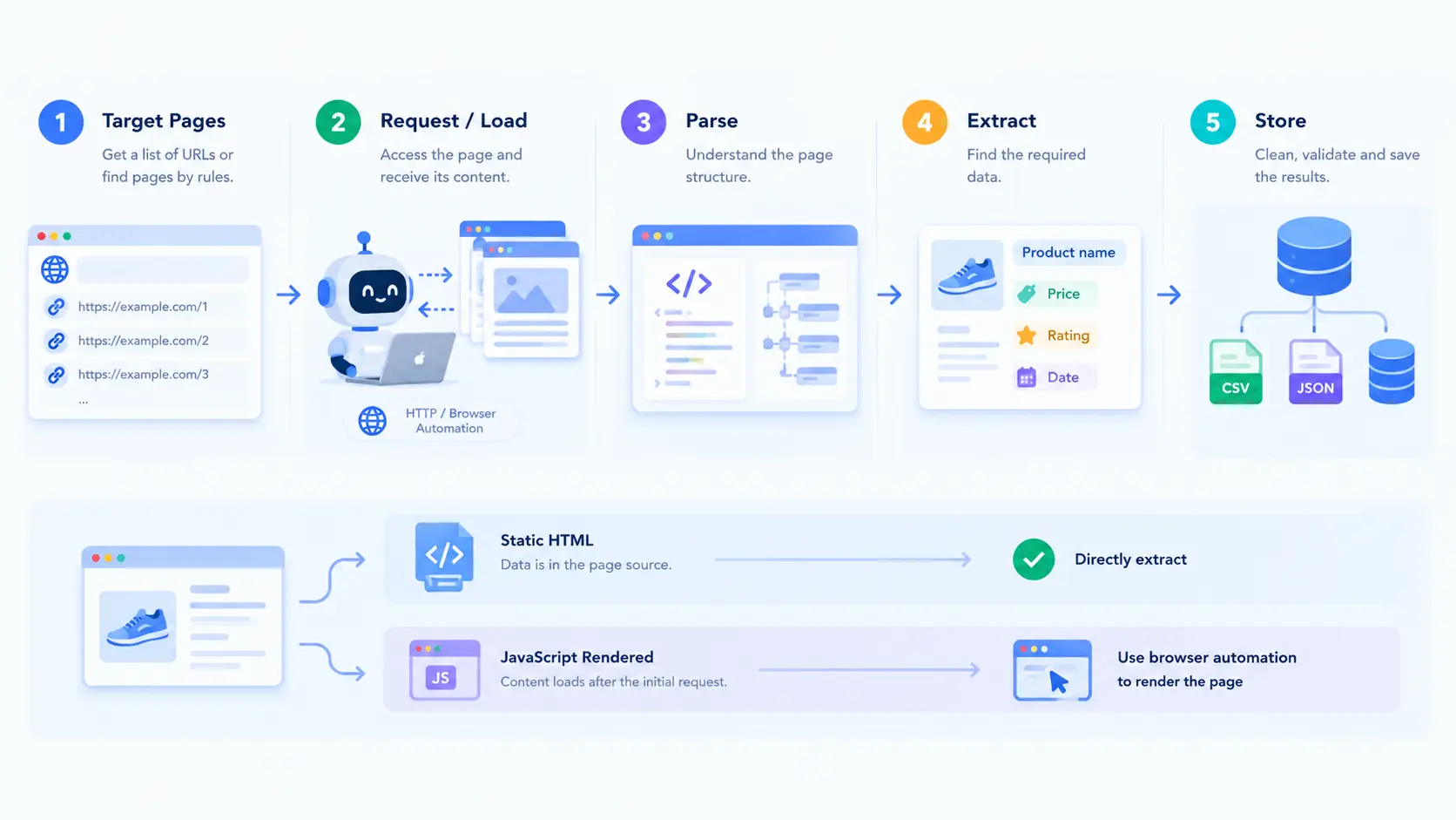 Scraping Bot Workflow