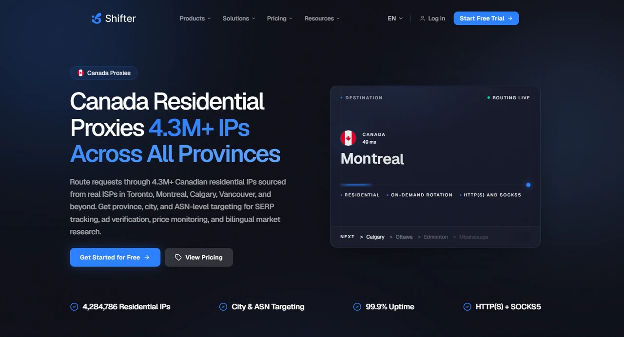 Shifter Canada Proxies