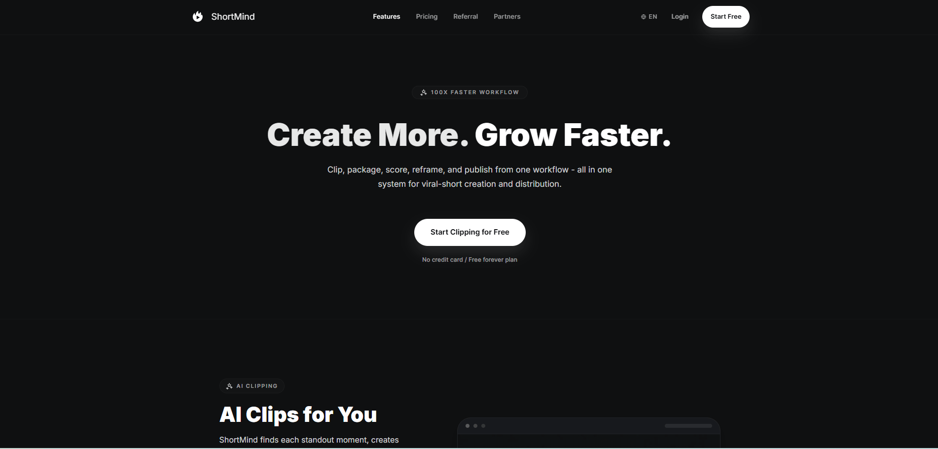 ShortMind Homepage