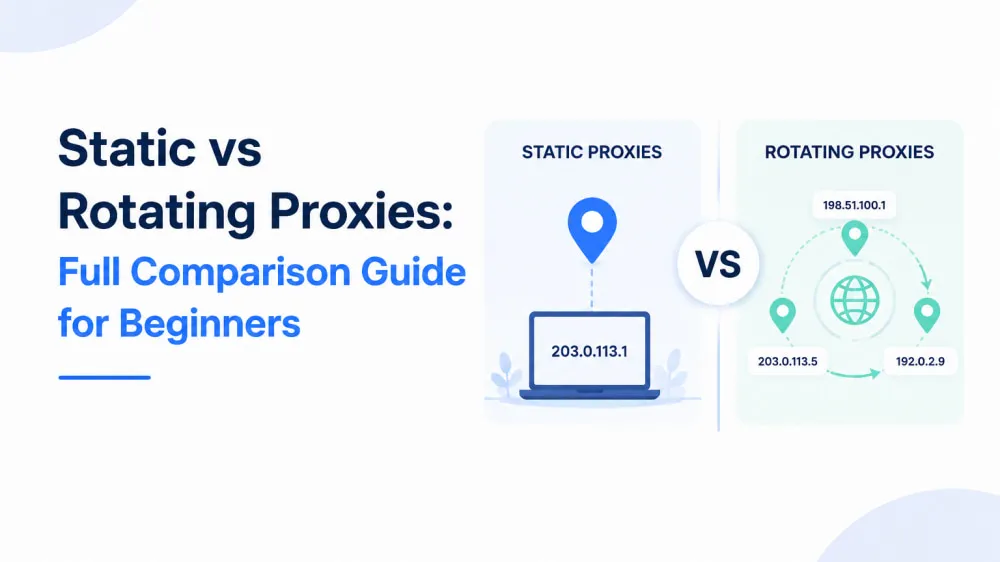 Static vs Rotating Proxies