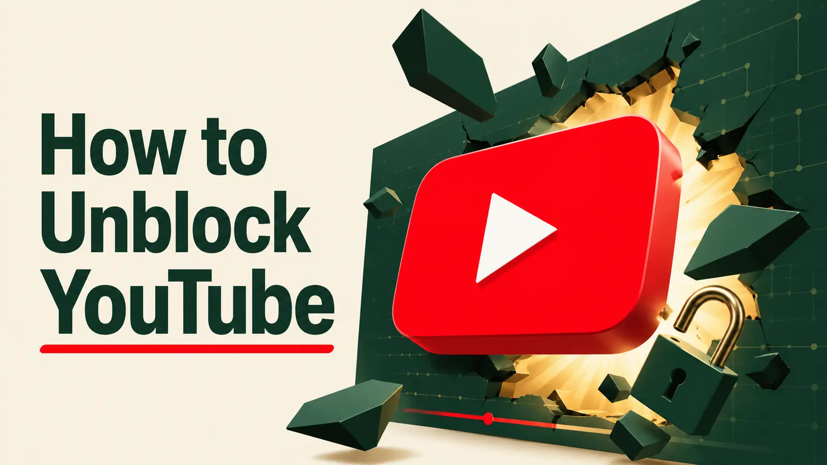 How to unblock YouTube