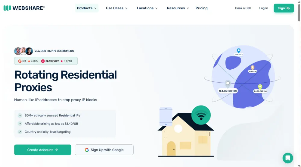 Webshare Residential Proxies
