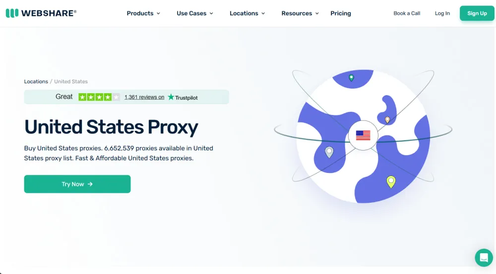 Webshare USA Proxies