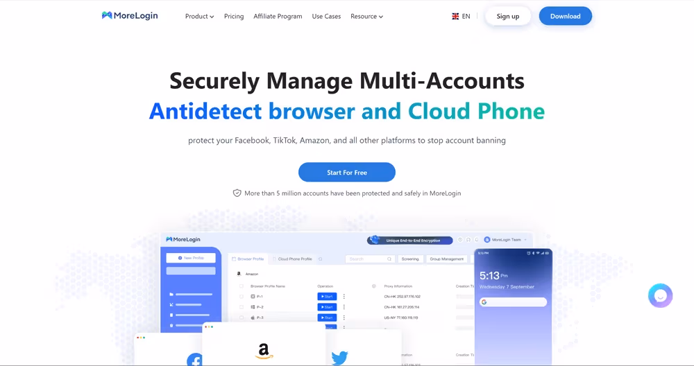 MoreLogin Official Website