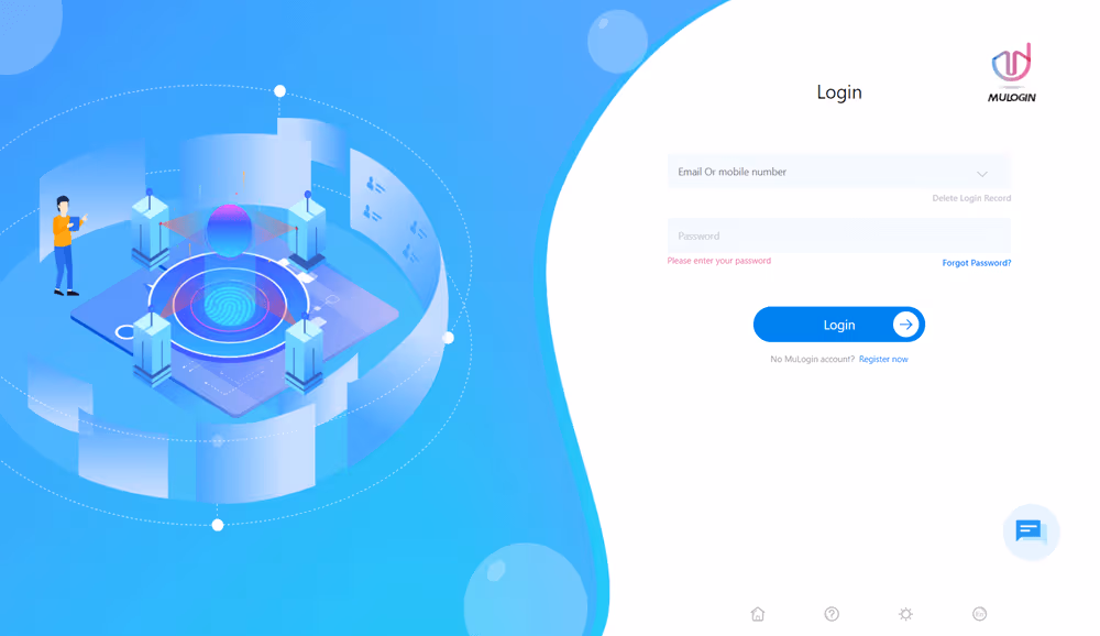 Log in to MuLogin Account