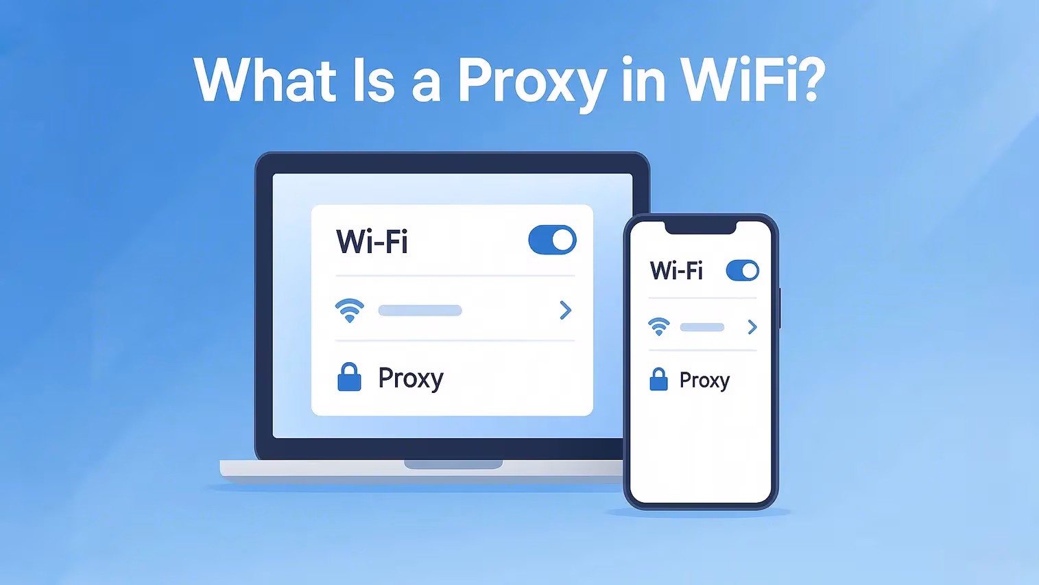 What is Proxy in WiFi